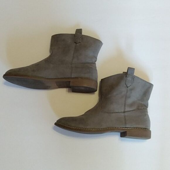 Gray ankle boots - Picture 1 of 10